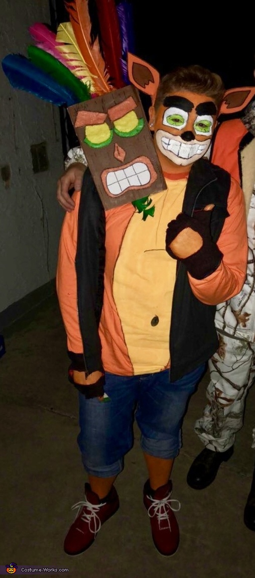 Crash Bandicoot Costume
