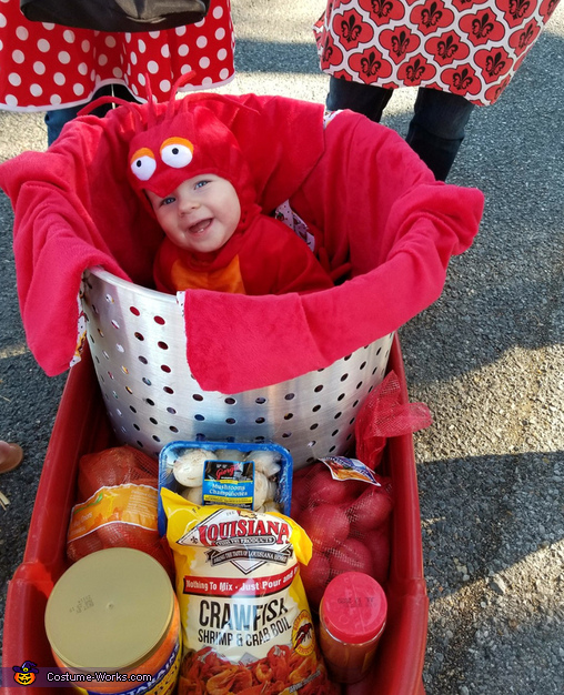 Baby girl shop crawfish outfit