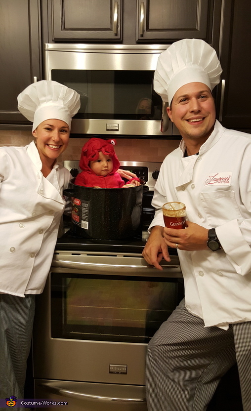 Crawfish Boil Family Costume