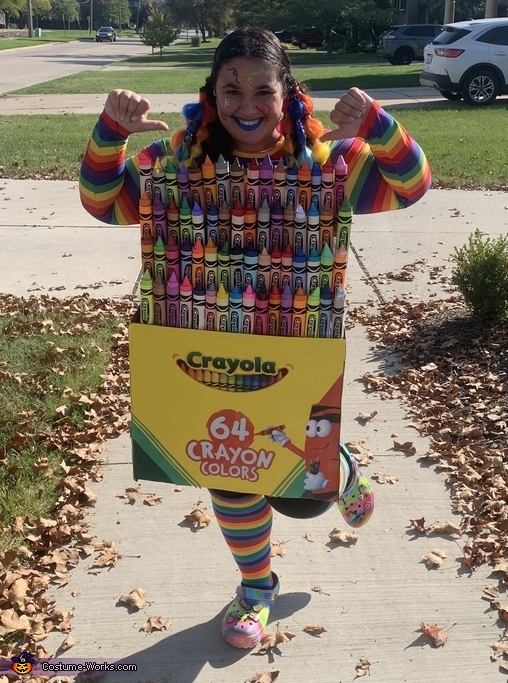 Crayola 64 Crayon Box Costume