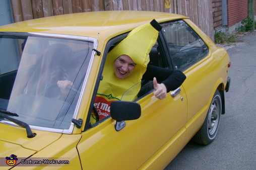 Crazy Banana Costume