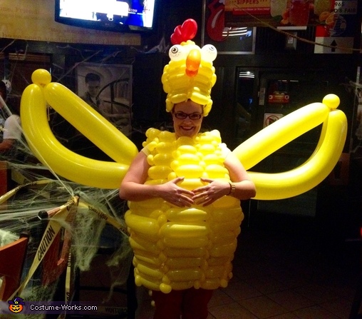 Crazy Chicken Costume