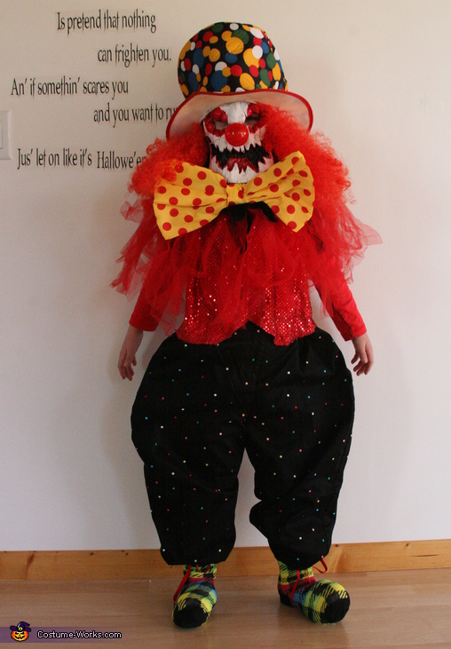 Creepy Clown Costume