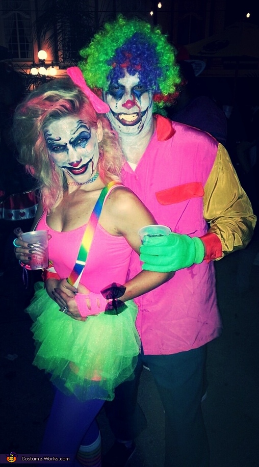 Creepy Clowns Couple Costume | How-to Guide