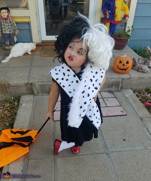 Cruella Deville Toddler Costume