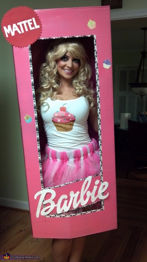 diy barbie box costume