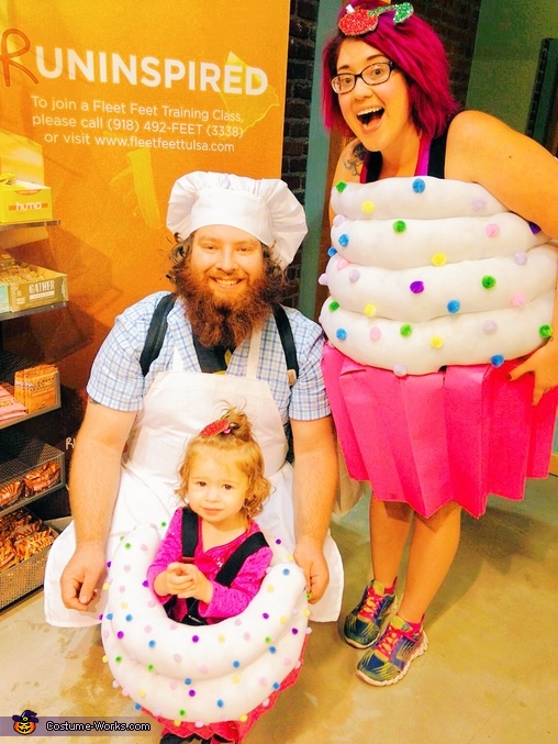 Cupcakes and Baker Family Costumes