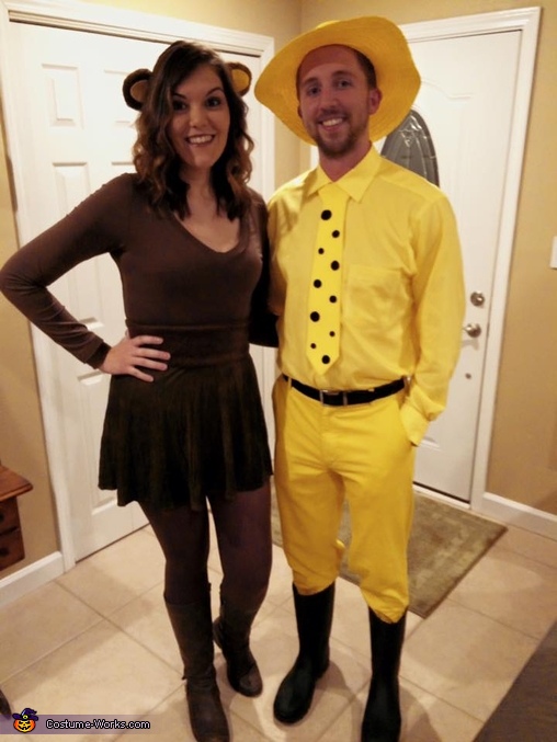 Curious George and the Man in the Yellow Hat Costume