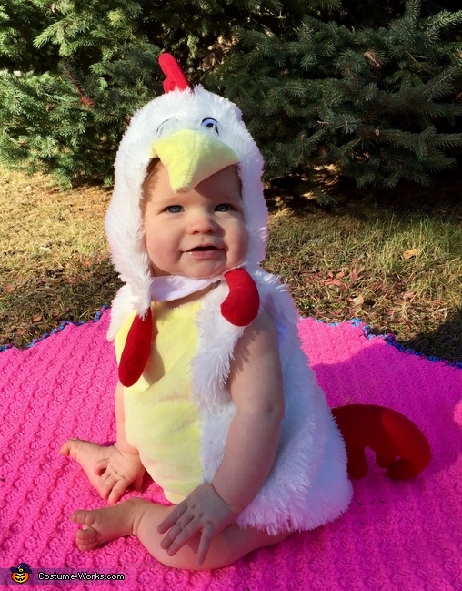 Cutest Chick in the Coop Baby Costume | Easy DIY Costumes - Photo 2/2