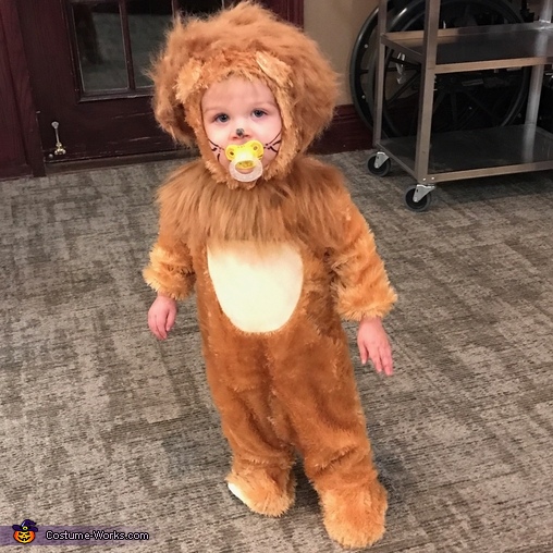 Cowardly Lion Baby Costume | Original Halloween Costumes - Photo 2/3