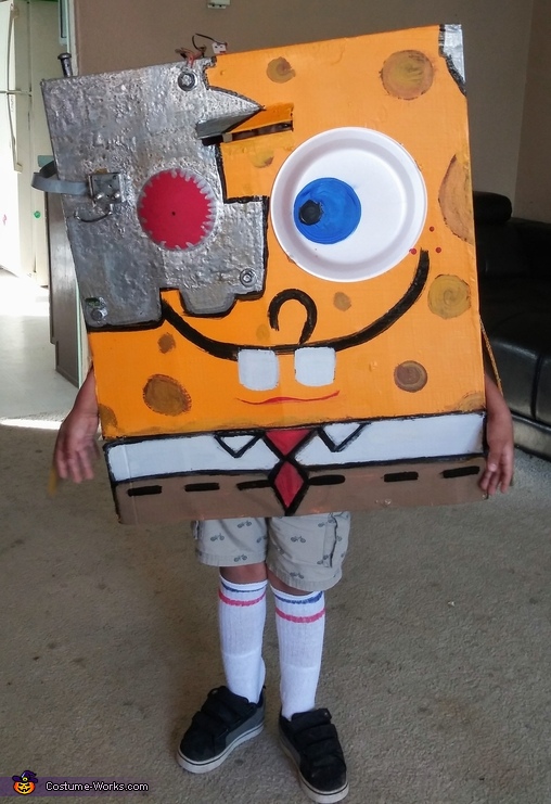 Cyborg SpongeBob Costume | Step by Step Guide