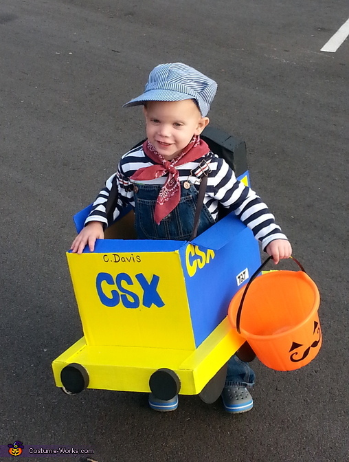 Daddy's CSX Train Costume