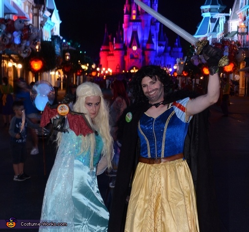 Daenelsa and Jon Snow White Costume