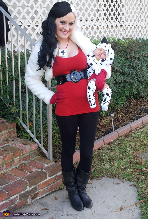 Dalmatian Puppy & Cruella de Vil Costume