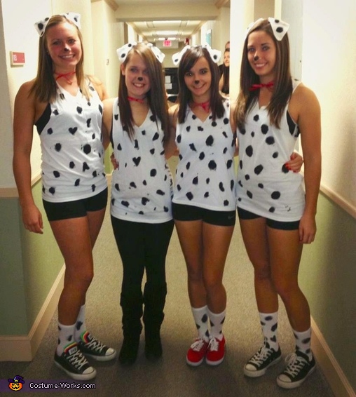 Dalmatians Group Halloween Costumes