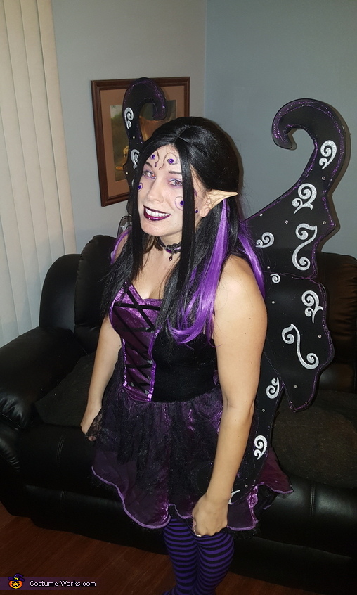 How to make a dark fairy halloween costume | ann's blog