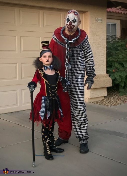 Dark Ringmaster & Zombie Clown Costume