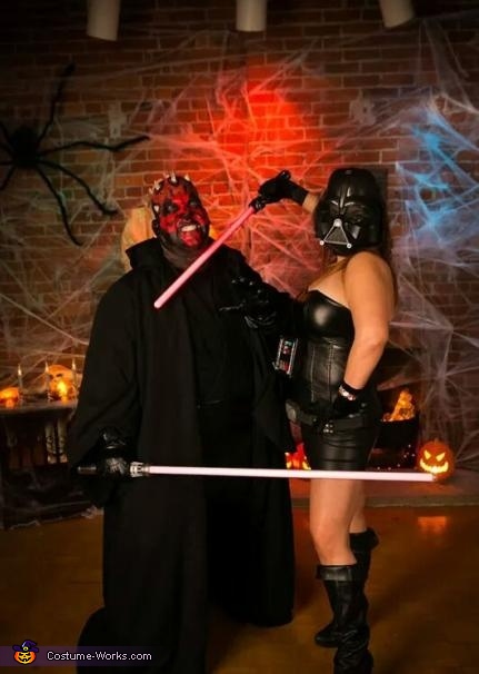 Darth Maul and Darth Vader Couples Costume
