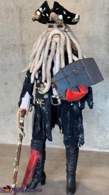 Davy Jones Dead Man Chest Costume