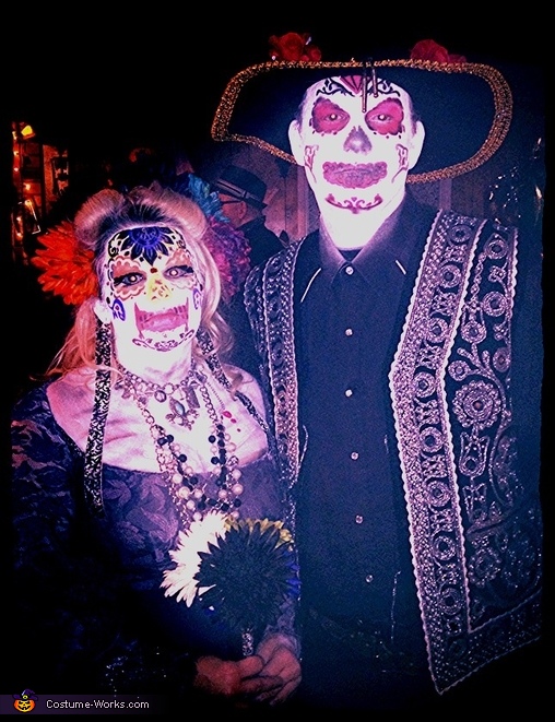 Day of the Dead Couples Costume
