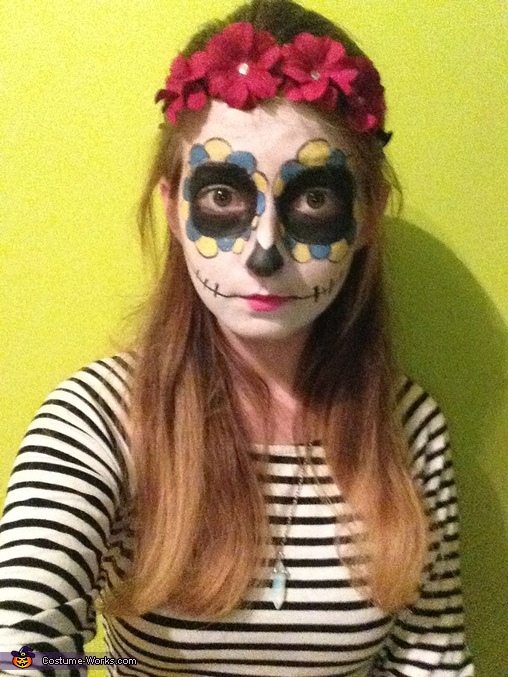 Day of the Dead Homemade Costume | No-Sew DIY Costumes