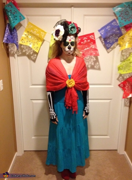 Diy day of on sale the dead costume