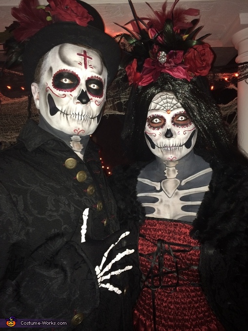 Day of the Dead Couple Costume