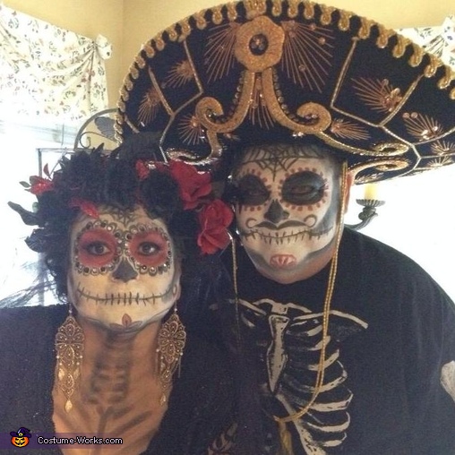 Day of the Dead Couple Costume