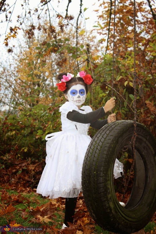 Day of the Dead Little Girl Costume