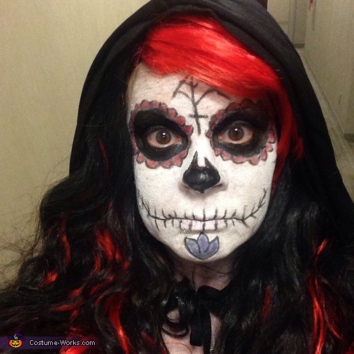 Day of the Dead Sugar Skull Sorceress Costume