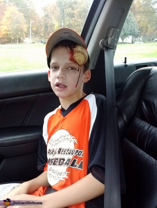 Zombie Baseball Player Costume