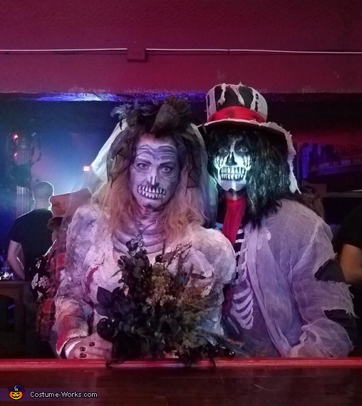 Dead Bride and Groom Costume