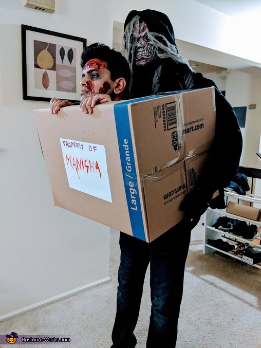 Dead man in a box Costume