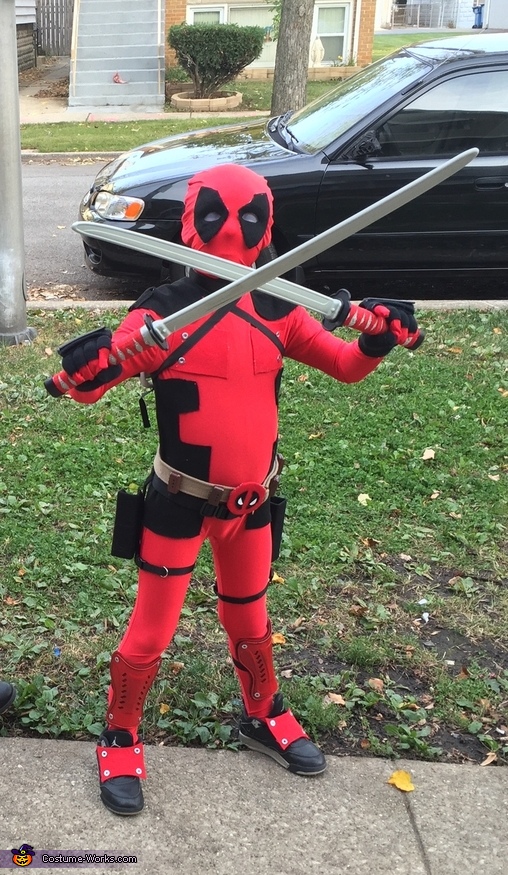 Deadpool Boy's Homemade Costume