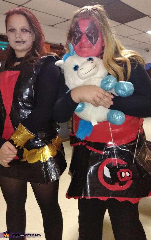 Deadpool and Black Widow Costume