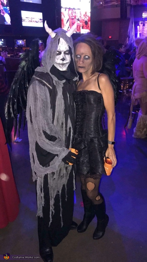 Death and his Fallen Angel Costume