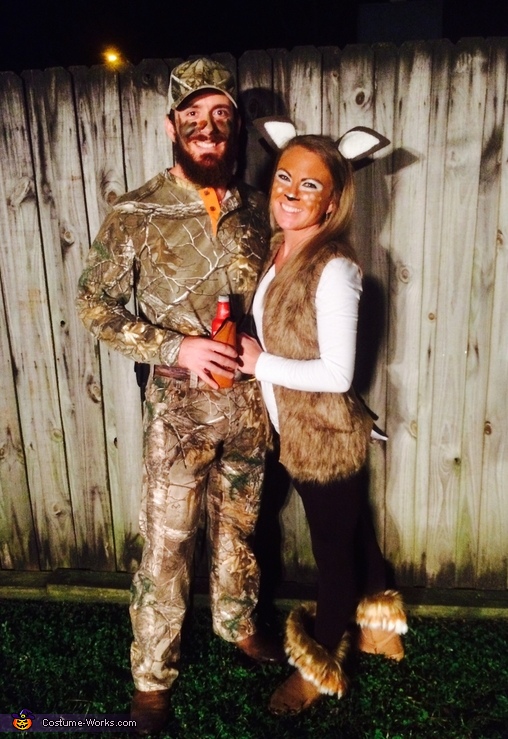 Deer and Hunter Couples Halloween Costume