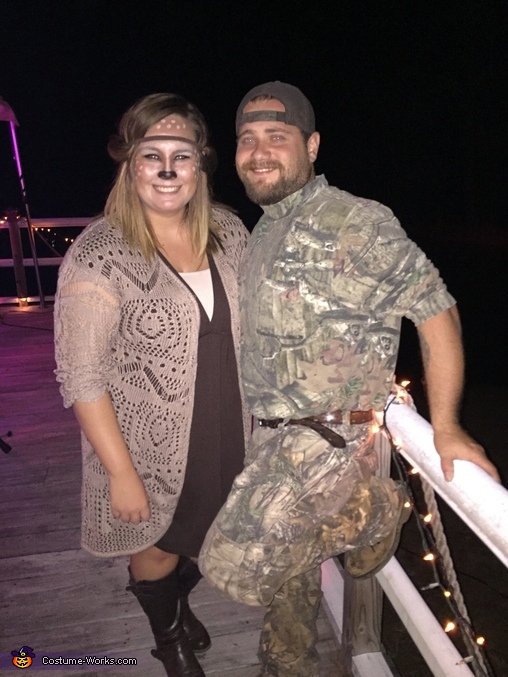 Deer and Hunter Couple Costume