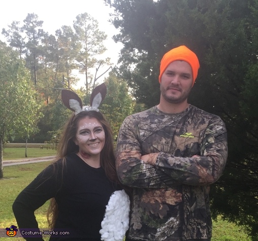 Deer and Hunter Couple Halloween Costumes | Creative DIY Costumes
