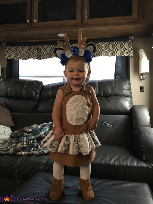 diy baby deer costume