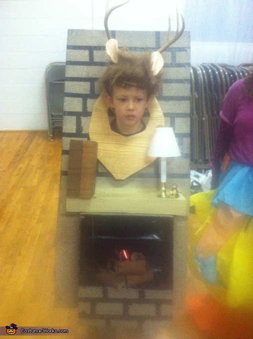 Deer Head over the Fireplace Costume