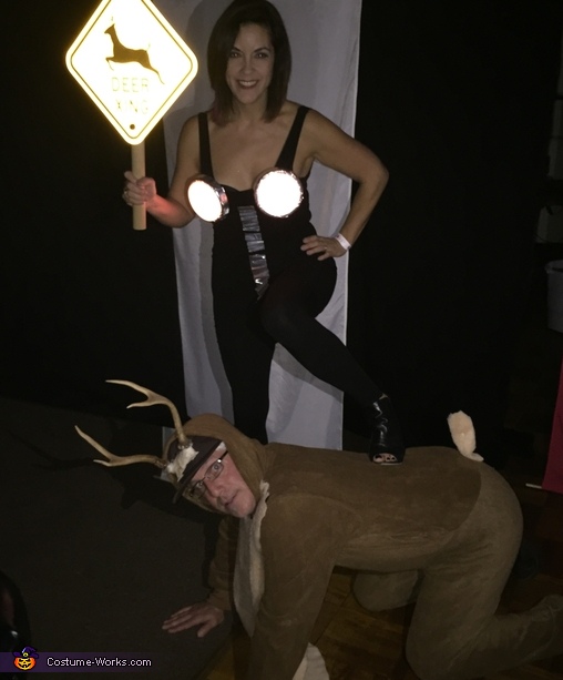 Deer in Headlights Couple Costume