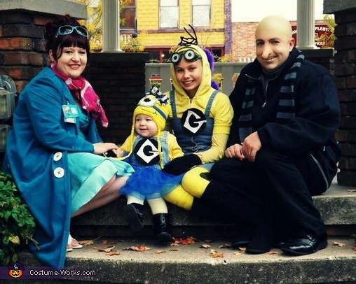 Despicable Me 2 Family Costumes