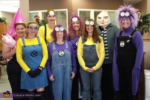 group minion costumes