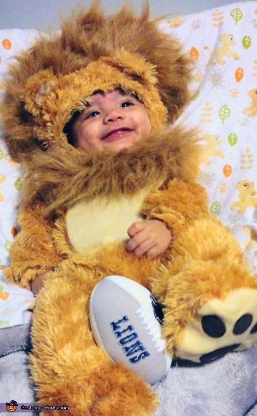 Detroit Lion Baby Costume