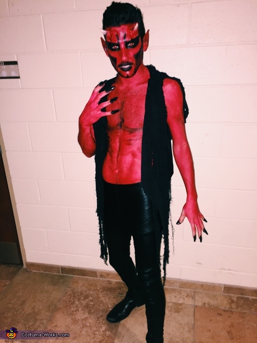 Devil Adult Halloween Costume DIY