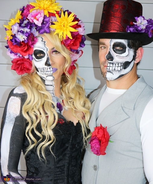 Dias De Los Muertos Couple Costume | Coolest DIY Costumes