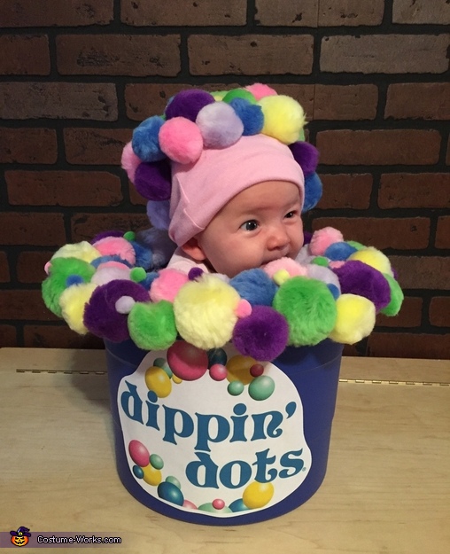 Dippin Dots Costume