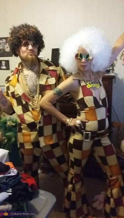 Disco Couple Costume