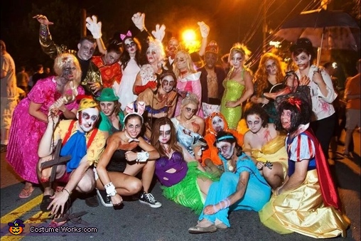 Disney Zombie Group Costume